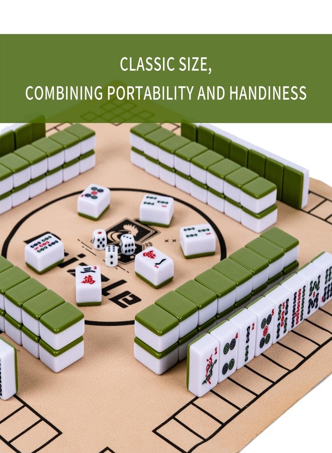 دريزل مجموعة لعبة ما جونغ مرقمة من دريزل، مقاس 28 مم - 1.1 بوصة، محمولة، 146 قطعة مميزة - مع دليل تعليمات للمبتدئين وحقيبة باندا - مثالية للسفر واللعب العائلي في أوقات الفراغ - Image 2